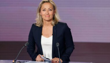Frankreich: Die Starjournalistin Anne-Marie Lapix hat Macron und Le Pen zu sehr genervt - Medien
