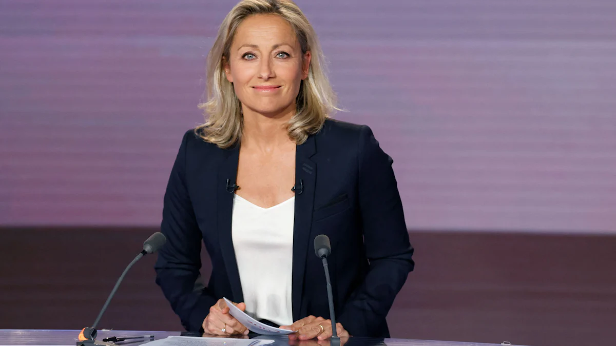 Frankreich: Die Starjournalistin Anne-Marie Lapix hat Macron und Le Pen zu sehr genervt - Medien