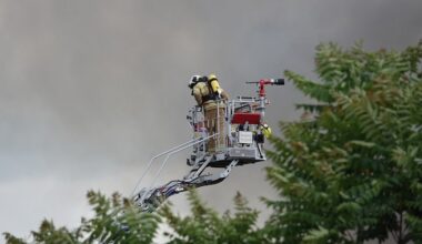 Großbrand am Alten Leipziger Bahnhof in Dresden gelöscht