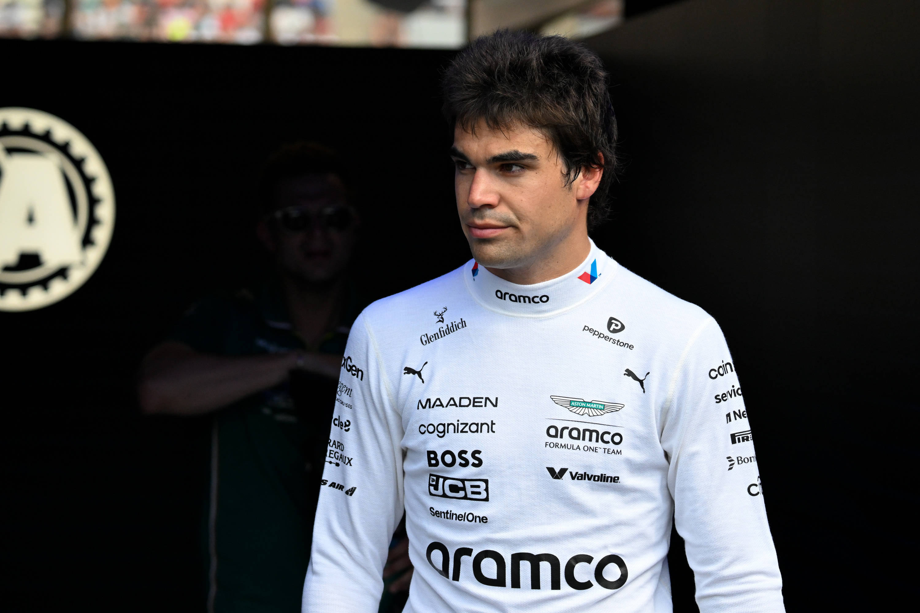 Lance Stroll nach dem Quallifying 