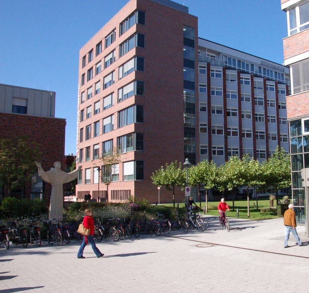 Stau rund ums St. Franziskus-Hospital