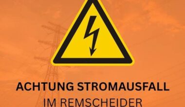 Stromausfall in Remscheid-Falkenberg - Radio RSG