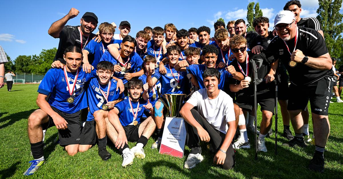 Biebrich 02 feiert U19-Pokalcoup für die Vereinsgeschichte