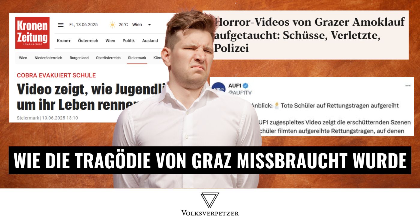 So widerlich hat der Boulevard Graz ausgeschlachtet