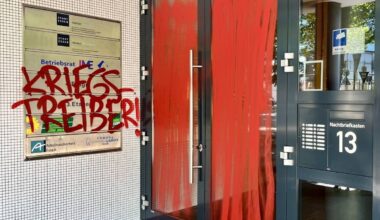 Parteizentralen in Essen beschmiert - Staatsschutz ermittelt