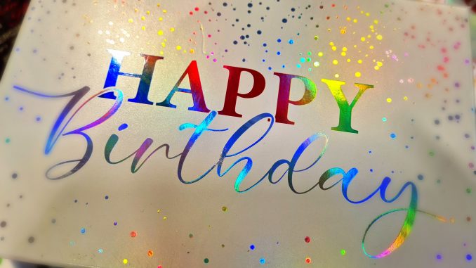 Happy Birthday