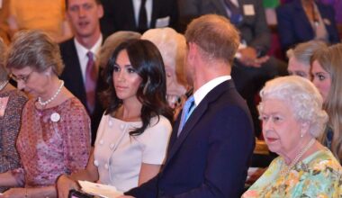 Herzogin Meghan + Harry: Ahnte Queen Elizabeth das Desaster voraus?