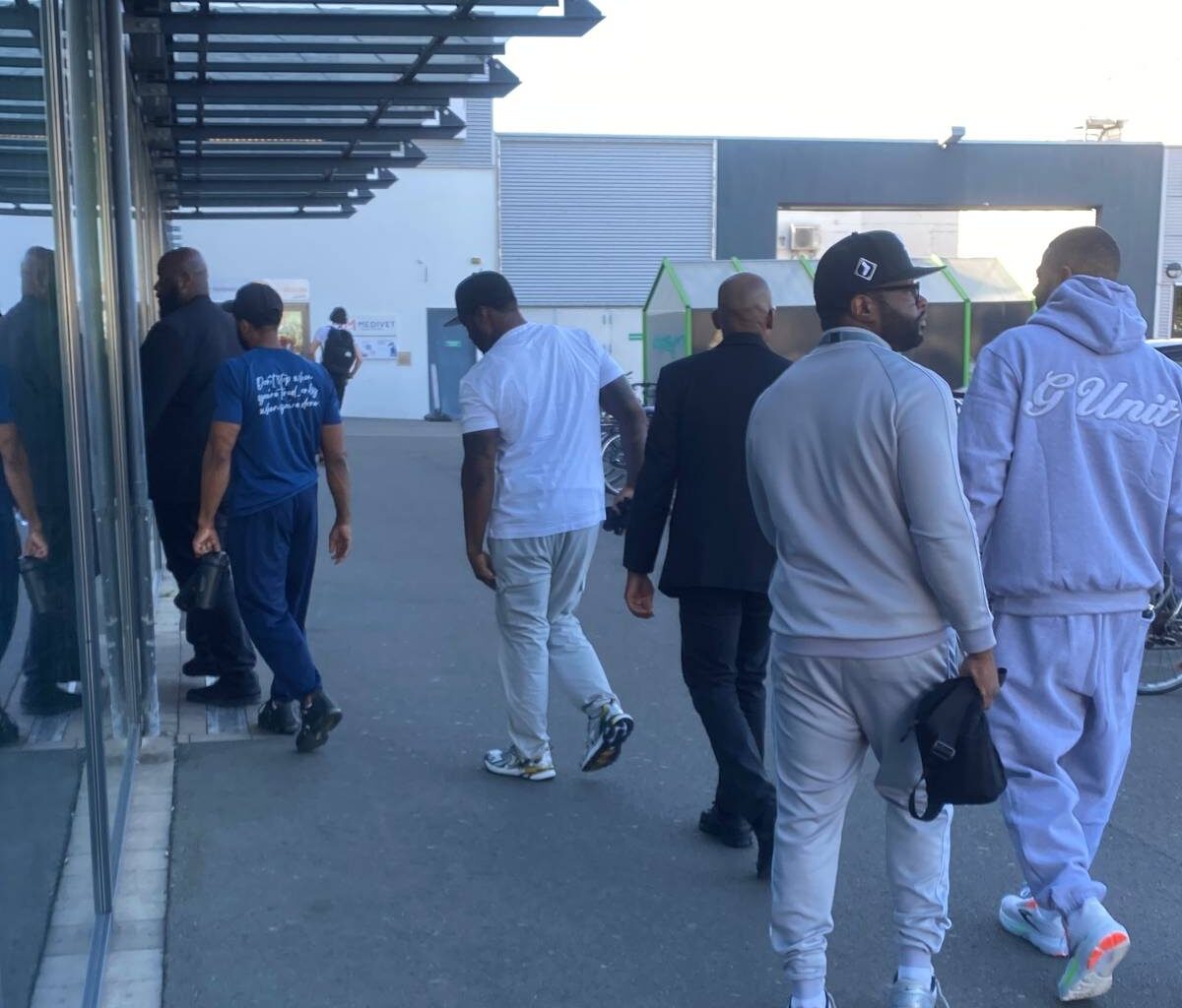 Zwischen Hotel und Hanteln: 50 Cent in Münster