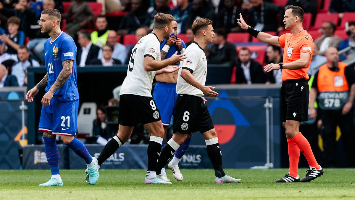 Tor gegen Frankreich zählt nicht: Nagelsmann schimpft über "Regelverstoß vom Schiedsrichter"