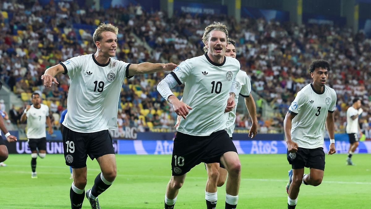 Schwerem Schlag getrotzt: DFB-U21 steht nach turbulentem Thriller im EM-Halbfinale