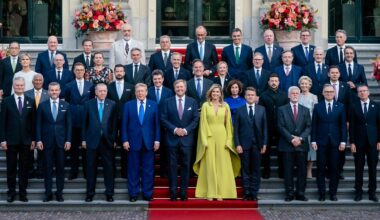 Gala-Dinner beim Nato-Gipfel: König Willem-Alexander, Trump und Co. speisen im Schloss