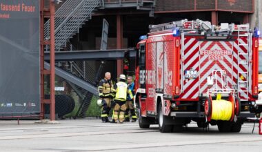 Feuerwehreinsatz auf Zollverein: Museum muss evakuiert werden