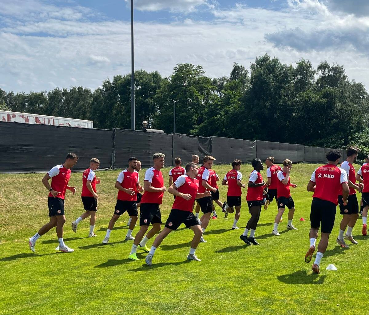 Trainingsauftakt bei Rot Weiss Essen