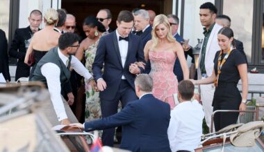 Ivanka Trump: Bei Hochzeit von Jeff Bezos setzt sie auf Pailletten