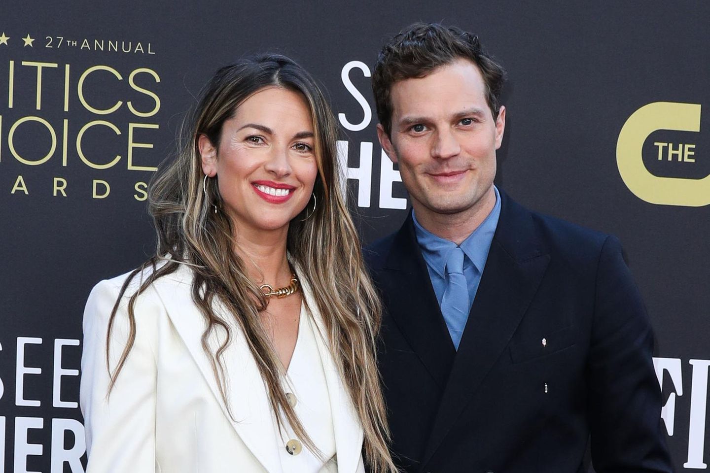 Amelia Warner und Jamie Dornan