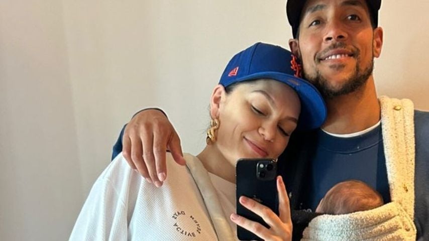 Jessie J und ihr Partner Chanan Colman mit Baby Sky