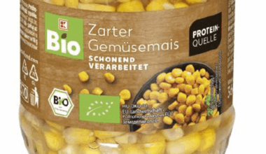 Gemüsemais-Rückruf von Kaufland ausgeweitet: Warnung vor Glassplittern