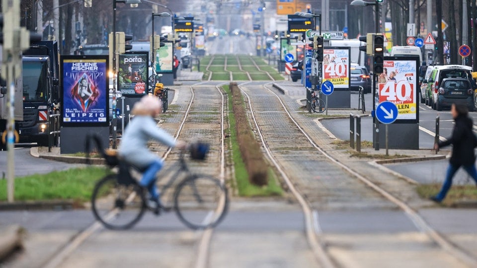 Karl-Liebknecht-Straße in Leipzig wird ab Freitag für mehrere Monate gesperrt