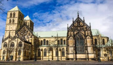 Außenansicht vom Sankt-Paulus Dom in Münster