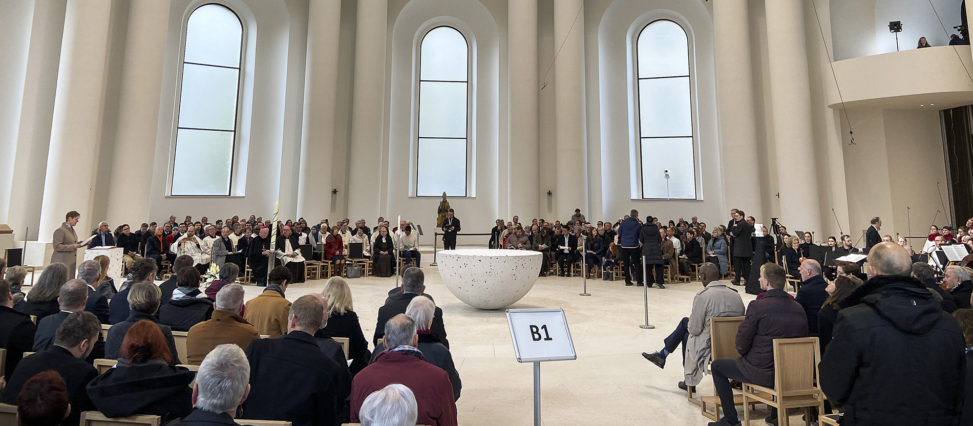 Eröffnungsgottesdienst der Sankt-Hedwigs-Kathedrale nach Umbau