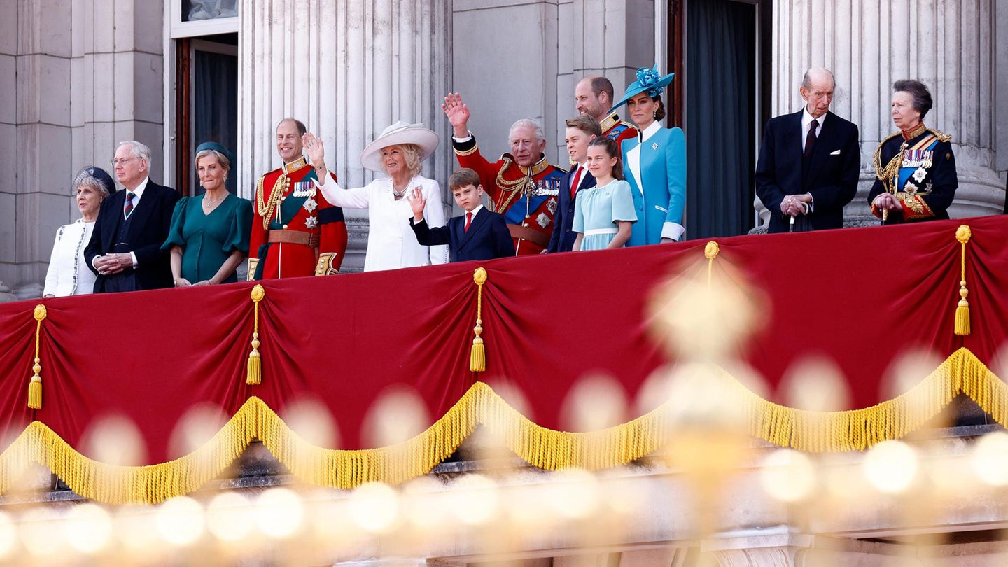 Royal Family feiert Trooping the Colour: Die besten Bilder der Geburtstagsparade