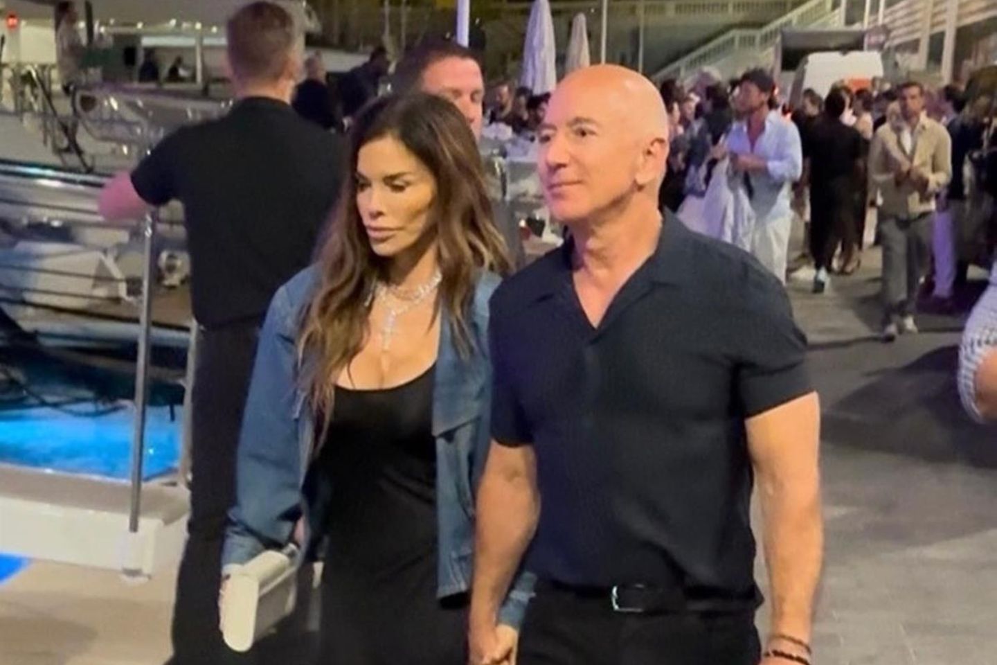 Lauren Sánchez und Jeff Bezos
