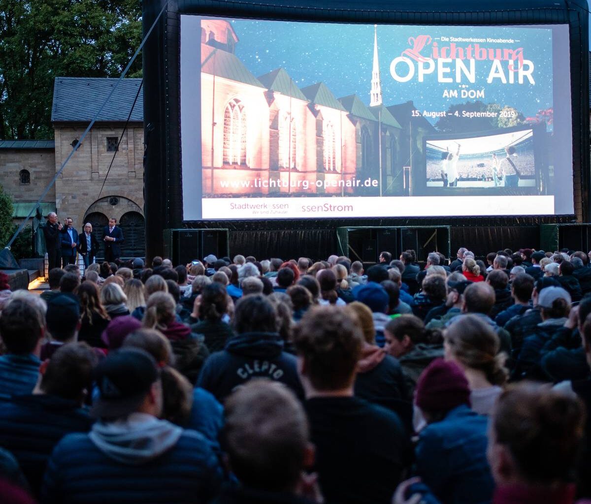 Lichtburg in Essen: Vorverkauf für Kino-Tickets unter freiem Himmel startet