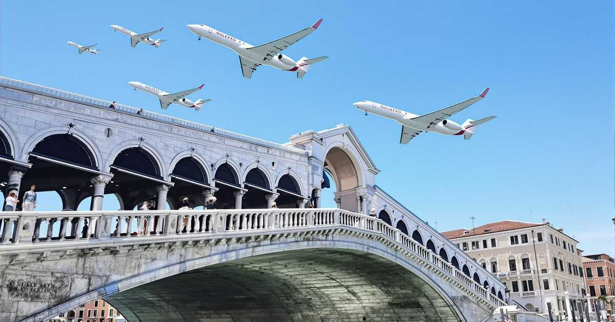 Umstrittene Hochzeit: Venedig wird durch Hochzeit von Jeff Bezos zum Mekka der Privatjets