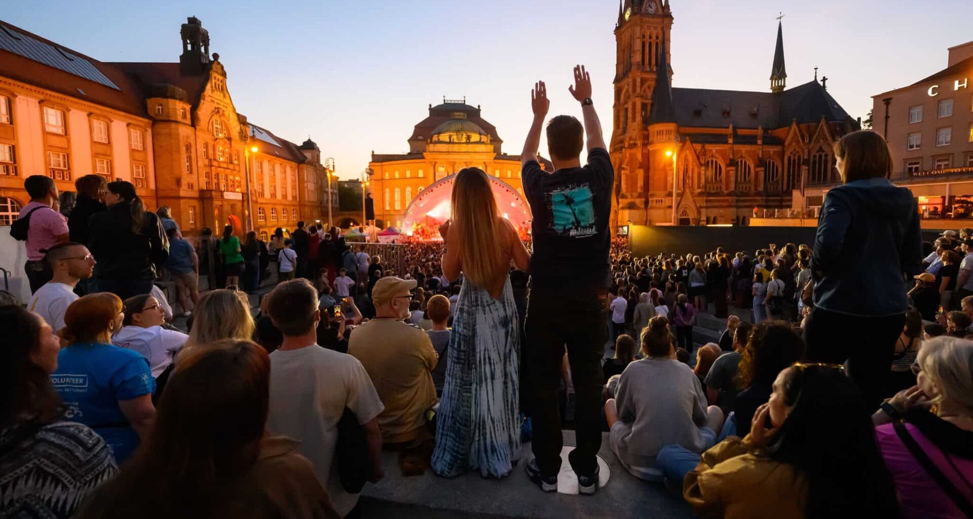 «Magischer Moment»: Blond trifft auf Schumann-Philharmonie
