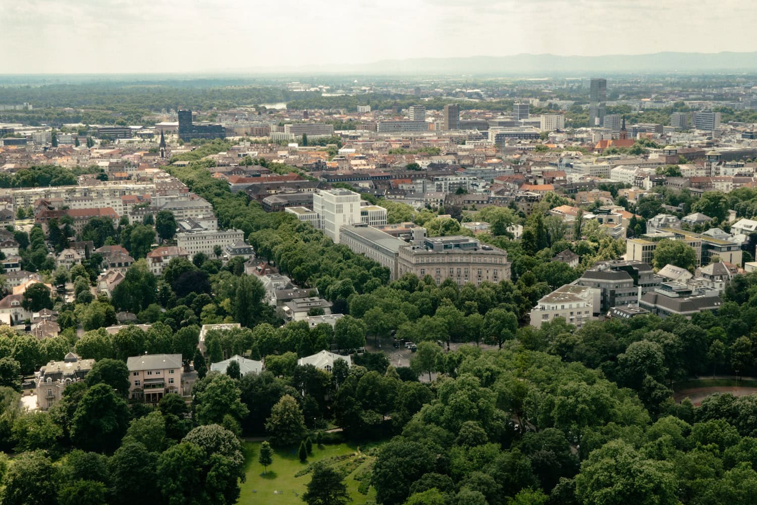 Ausblick auf Mannheim 