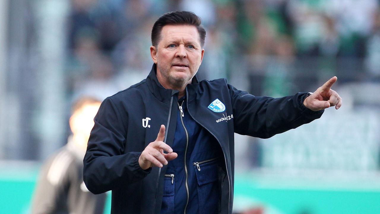 Trainer des 1. FC Magdeburg: Titz-Wechsel von Magdeburg nach Hannover 96 kurz vor Abschluss