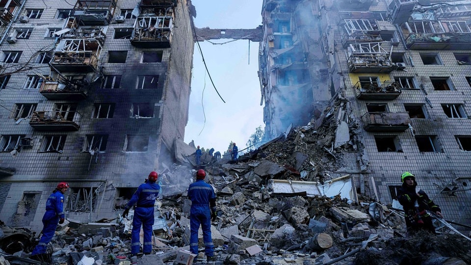 Mittwoch: 28 Tote nach russischem Großangriff auf Kiew