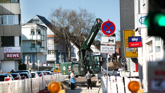 Bauarbeiten in Ostfildern: Verkehrsteilnehmer brauchen Geduld – Baustelle in Nellingen dauert länger