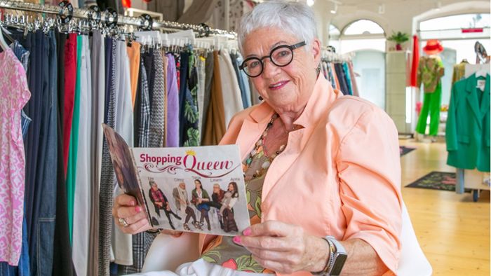Mode kennt kein Alter: In diesem Esslinger Laden arbeitet eine „Shopping Queen“ – mit 80 Jahren
