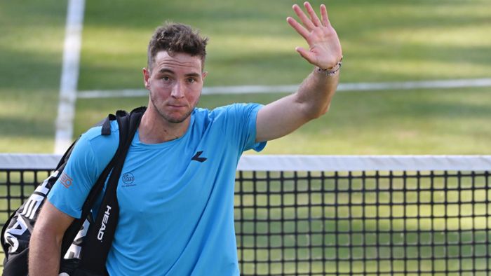 Rasenturnier auf dem Weissenhof: Struff scheidet im Tennis-Achtelfinale von Stuttgart aus