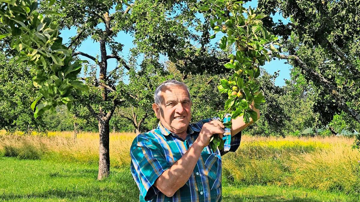 Most von den Fildern: Er vergleicht seine Bäume gerne mit Menschen