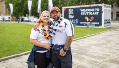 Deutschland spielt in Stuttgart: Fans sind enttäuscht über wenig Action in der Stadt