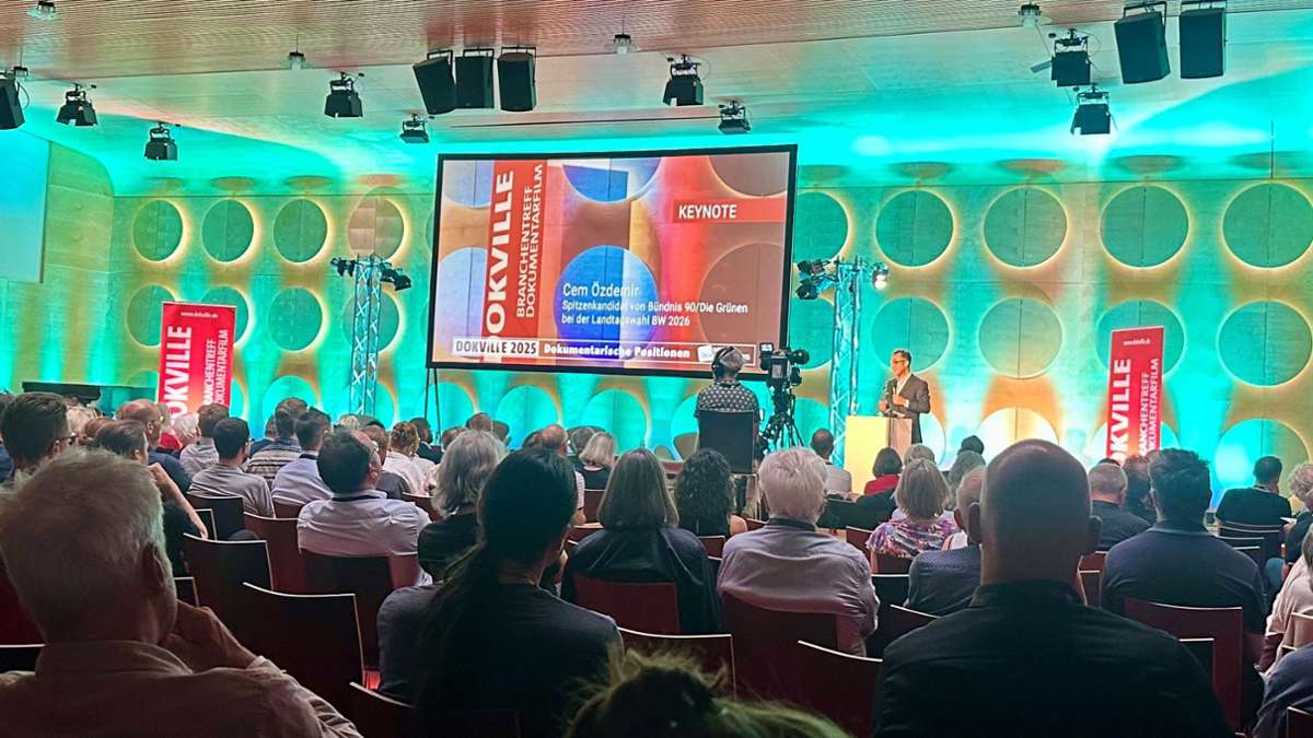 Dokville 2025 in Stuttgart: Özdemir: An Kultur nicht sparen!