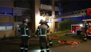 Brand in Stuttgart-Bad Cannstatt: Feuer bricht in Hochhaus aus – zwölf Menschen verletzt