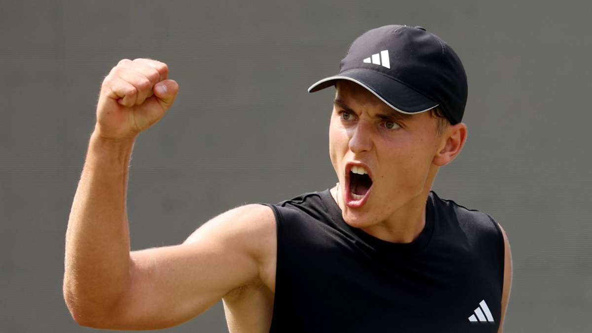 Tennis in Stuttgart: So begeistert Justin Engel die Fans - Sport