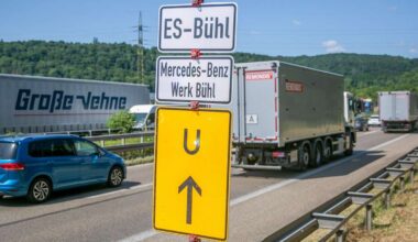 Wo soll das hinführen?: Umleitungsschild verwirrt Autofahrer in Esslingen - Esslingen