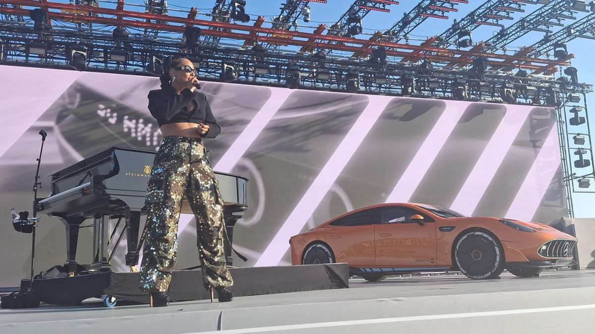 Weltstars in Affalterbach: AMG holt Alicia Keys, Martin Garrix und Steve Aoki auf die Bühne