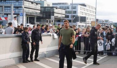Nations League: DFB-Elf trifft am Hotel in Stuttgart an – Empfang mit Jubel