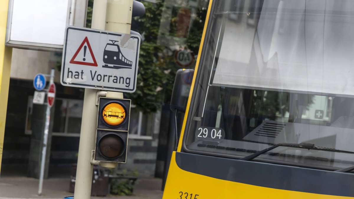Stadtbahnverkehr Stuttgart: U15 muss nach Unfall umgeleitet werden