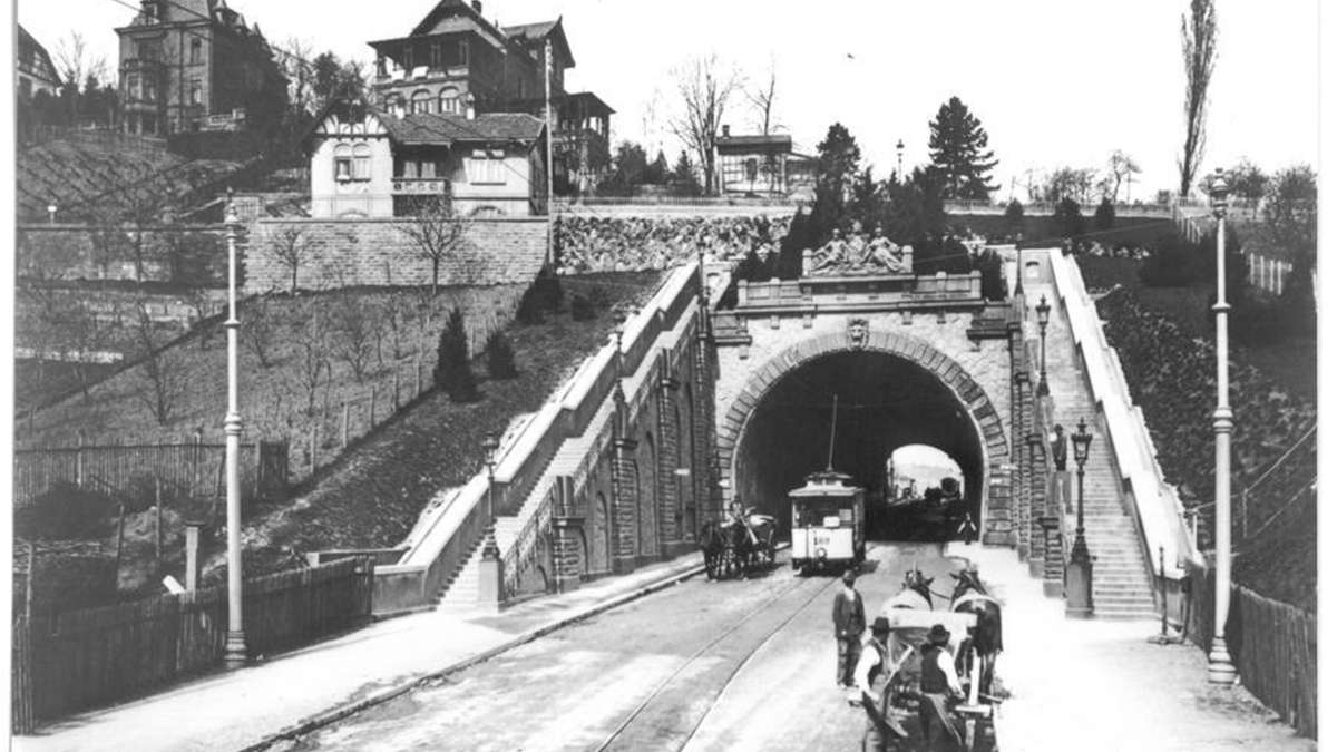 Stuttgart-Album zum Schwabtunnel: Der erste Straßenbahntunnel der Welt und seine Probleme heute