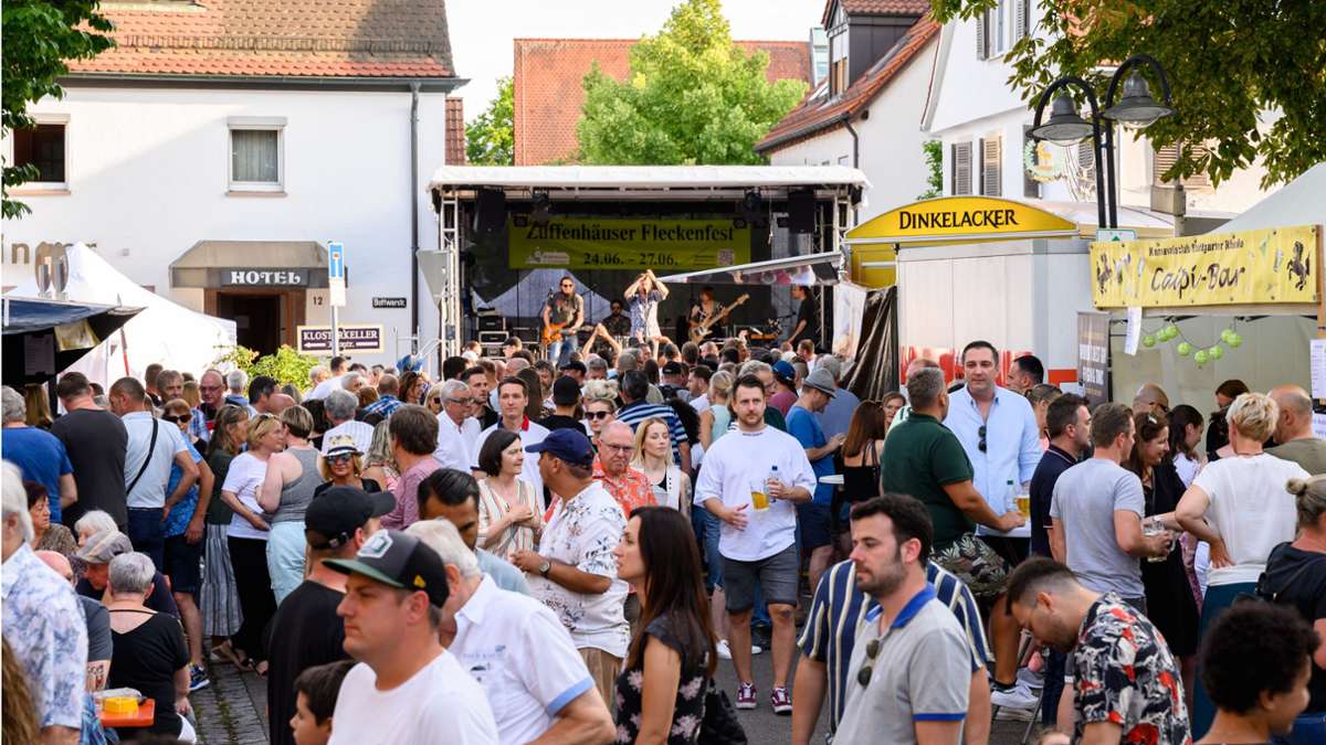 Fleckenfest in Zuffenhausen: Vier Tage lang wird gefeiert