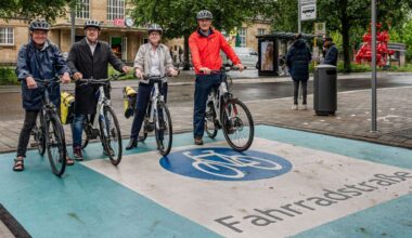 Stuttgart stärkt den Radverkehr: Blitzer überwachen die neue Fahrradstraße in Cannstatt