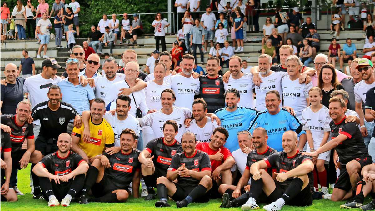 Fußball: SV Fellbach, VfB Stuttgart: Viele Tore und noch mehr Emotionen