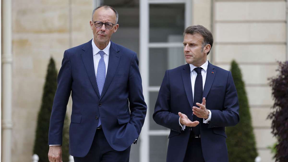 Vor Nato-Gipfel: Macron und Merz für Schulterschluss zur Verteidigung Europas