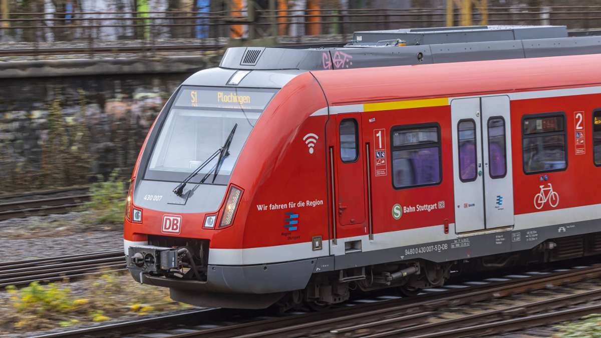 S-Bahn-Verkehr in Stuttgart: Signalstörung bremst S-Bahnen der Linie S1 aus